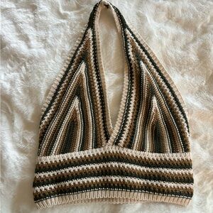 Knit Halter Top